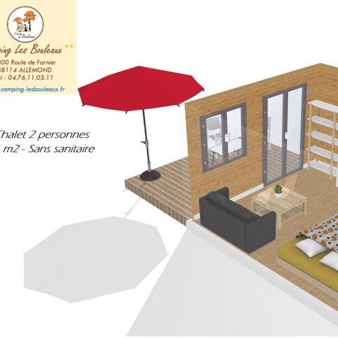 CHALET 2 people