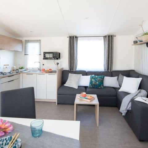 Mobilhome 4 personnes - Confort+ - 2 chambres - 32m²