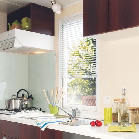 Stacaravan 6 personen - 2 Slaapkamers Evasion - TV - CLIM