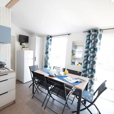 Mobilheim 6 personen - Komfort+ - 3 Schlafzimmer - 2 Bad - 36m²