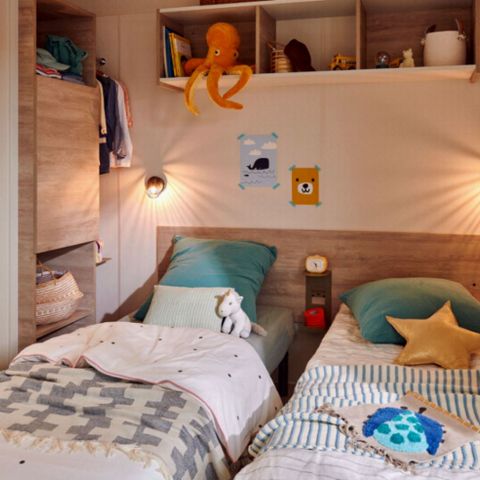 Mobile home 6 persons - Mobile-home Confort+ 6 persons 2 bedrooms 2 bathrooms