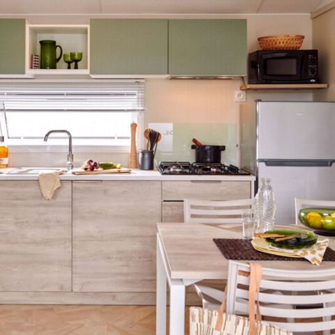 Mobile home 6 persons - Mobile-home Confort+ 6 persons 2 bedrooms 2 bathrooms