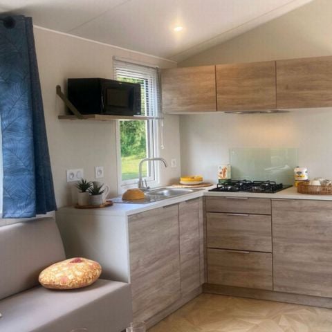 Mobilhome 8 personnes - Confort+ - 4 chambres - 2 salles de bain 40m²