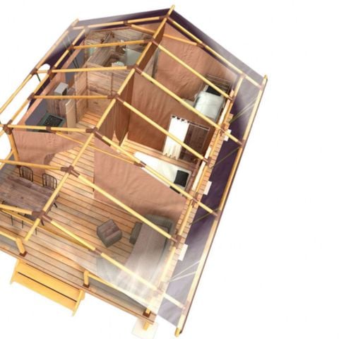 LODGE 4 persone - Lodge Cocoon per 4 persone 2 camere da letto 23m² (23m²)