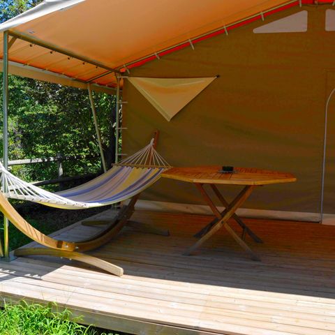 Uniek 4 personen - LODGE Canada (zonder sanitair) 4 slaapplaatsen