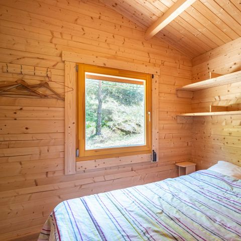 CHALET 4 Personen - PRIVILEGE GREEN Cottage ganz aus Holz - 2 Zimmer
