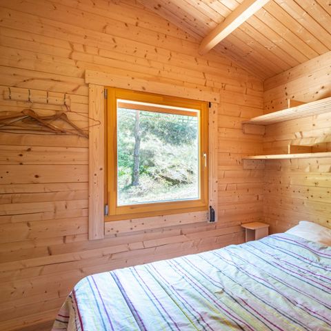 Chalet 4 Personen - PRIVILEGE GREEN Cottage ganz aus Holz - 2 Zimmer