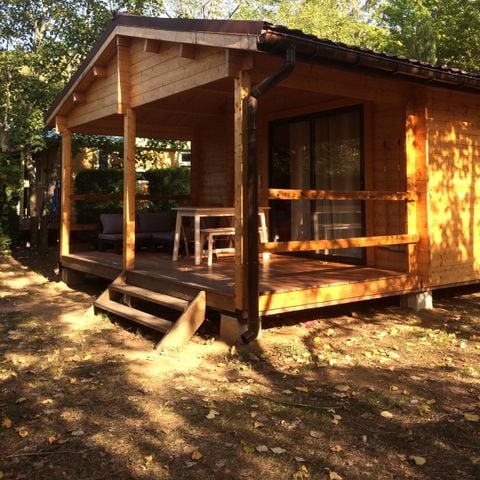 CHALET 4 personnes - PRIVILEGE GREEN Cottage tout en bois - 2 chambres