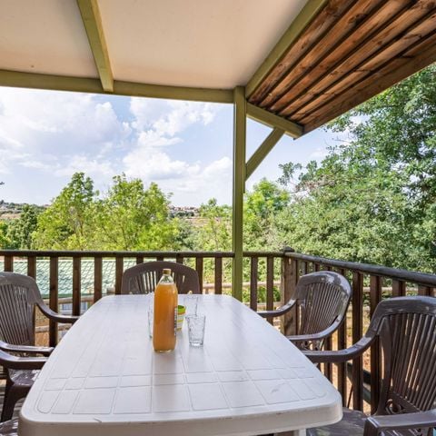 Chalet 5 personen - COMFORT ACACIA 2 slaapkamers en TV