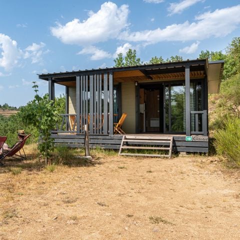 Chalet 6 personen - PRIVILEGE Grand Panoramic - 3 slaapkamers - tv - 33 m², overdekt terras van 14 m²