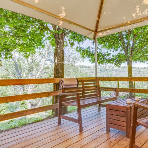 Einzigartig 6 personen - Lodge Insolite Premium Pagan - 2 Zimmer und Sanitäranlagen