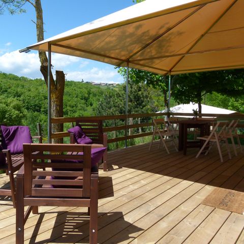 ALOJAMIENTO INUSUAL 6 personas - Lodge Insolite Premium Pagan - 2 habitaciones y baño