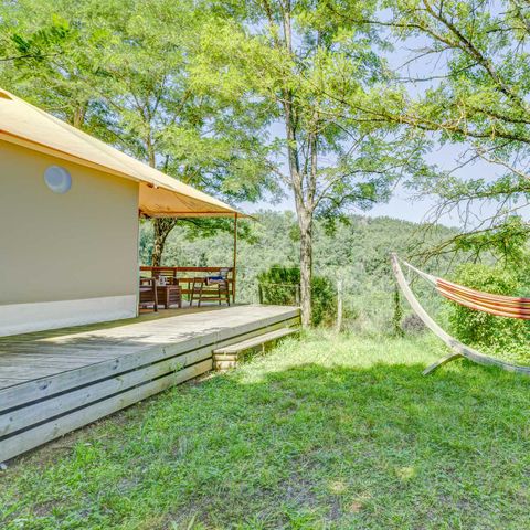 Uniek 6 personen - Lodge Insolite Premium Pagan - 2 kamers en badkamer