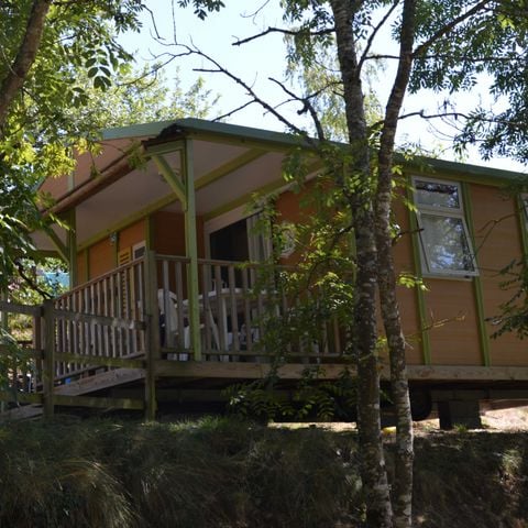 CHALET 5 personnes - Chalet Confort Acacia 2 chambres TV proche piscine