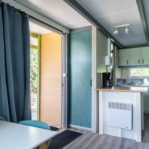 Chalet 5 personen - Comfortabel chalet Acacia met 2 slaapkamers, vlak bij het zwembad