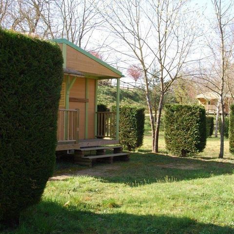CHALET 5 personnes - Chalet Confort Acacia 2 chambres TV proche piscine