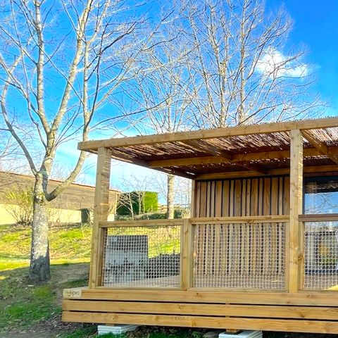 CHALET 6 persone - PRIVILEGE Marsanne - 3 camere - TV - 35m2, terrazza coperta di 17m2