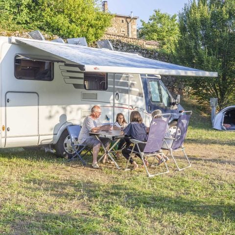 Kampeerplaats - Privilège XL (100-150m²) Rust en Natuur