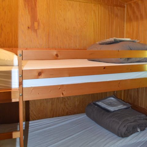 Hébergement 6 personnes - Chalet sur pilotis - 3 chambres