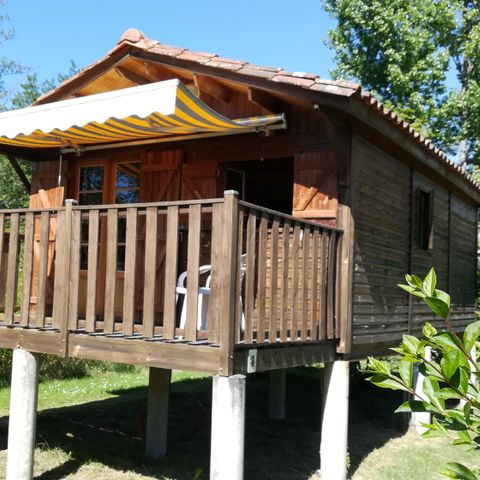 UNIEKE ACCOMMODATIE 6 personen - Chalet op palen - 3 slaapkamers