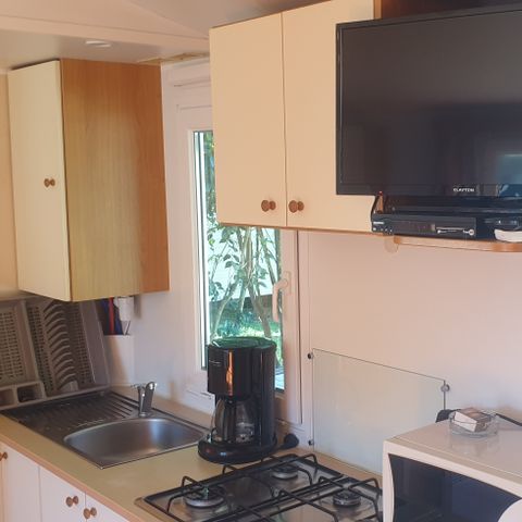 MOBILE HOME 4 people - Mobil Home CONFORT 2 bedrooms plus air conditioning