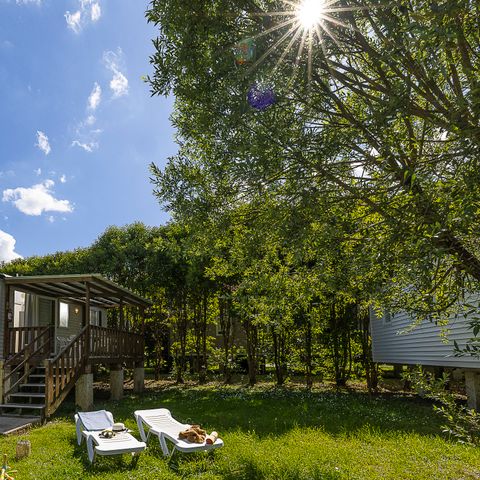 Stacaravan 6 personen - Stacaravan CONFORT 3 slaapkamers + airconditioning