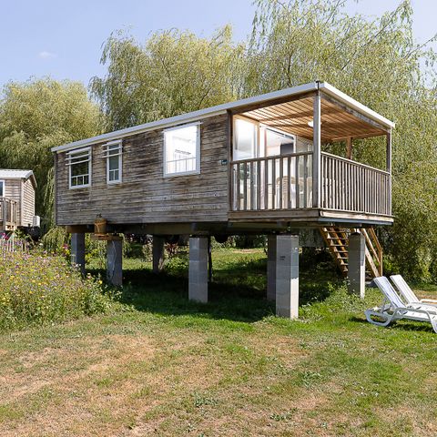 Stacaravan 4 personen - Stacaravan Bellevue - 2 slaapkamers