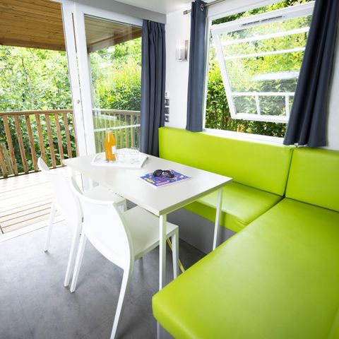 Stacaravan 4 personen - Stacaravan Bellevue - 2 slaapkamers