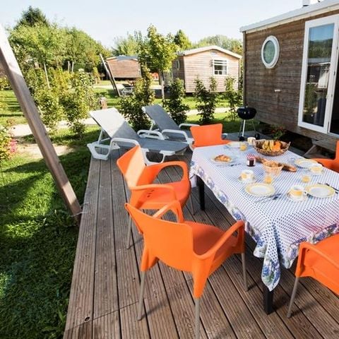 Mobilheim 4 personen - Mobilheim PRIVILEGE 2 Zimmer + Klimaanlage