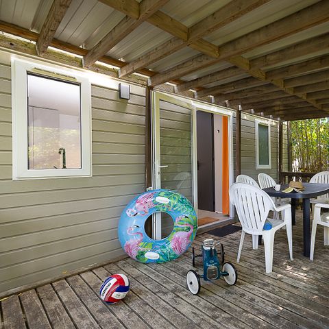 Mobile home 6 persons - Privilège 3 bedrooms - air conditioning - TV - 32m² - NEW !