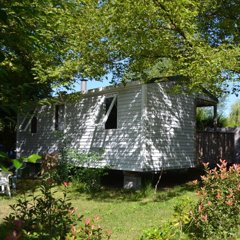 Stacaravan 4 personen - Privilège PREMIUM- 2 kamers + air conditioning - 27m² -