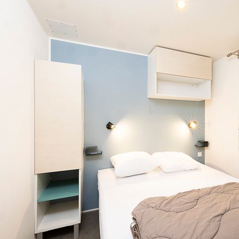 Stacaravan 8 personen - Stacaravan Tribu Confort 48m² (4 kamers) - 2 badkamers + TV + Airconditioning + Terras