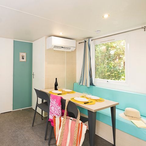 Mobile home 8 persons - Mobil-home Tribu Confort 48m² (4 bedrooms) - 2 bathrooms + TV + Air conditioning + Terrace