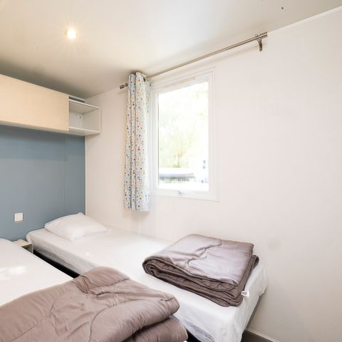 MOBILE HOME 8 people - Mobil-home Tribu Confort 48m² (4 bedrooms) - 2 bathrooms + TV + Air conditioning + Terrace