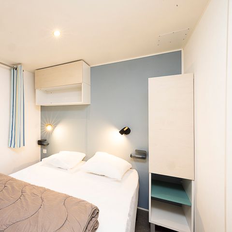 MOBILHOME 8 personnes - Mobil-home Tribu Confort 48m² (4 chambres) - 2 salles de bain + TV + Clim + Terrasse