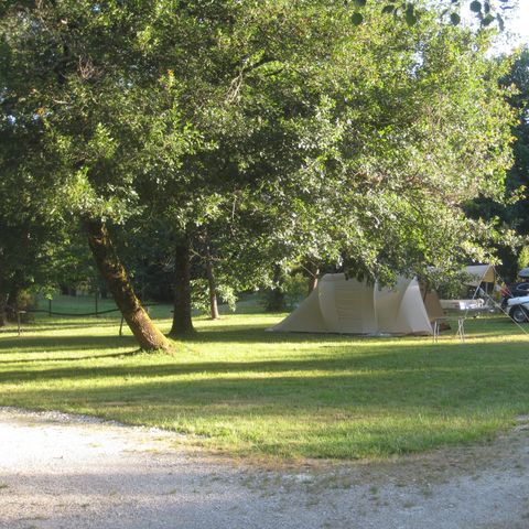 STAANPLAATS - Standplaats voor 2 personen + 1 auto