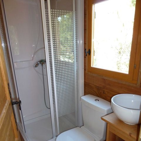 HÉBERGEMENT INSOLITE 4 personnes - La Roulotte - Insolite 5* avec sa cabane 2/4 pers