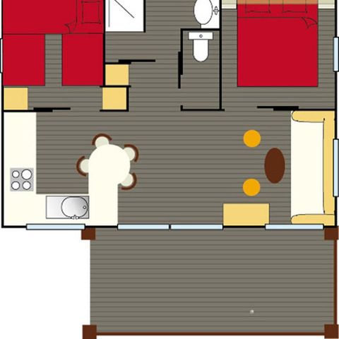 CHALET 5 persone - RIFUGIO DI CAMPAGNA