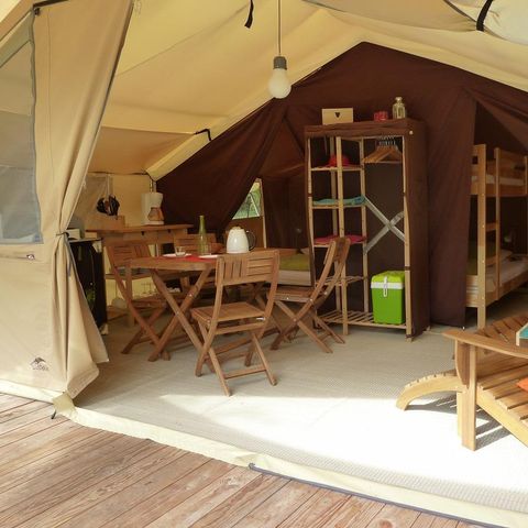 Tent 5 persons - Canadian tent - Insolite 3* 5 pers