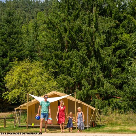 Tent 5 persons - Canadian tent - Insolite 3* 5 pers