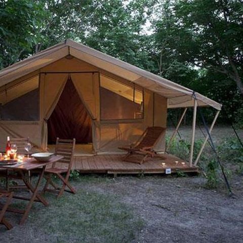 Tent 5 persons - Canadian tent - Insolite 3* 5 pers