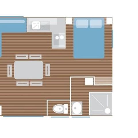 Mobilhome 6 personnes - TAMARIS