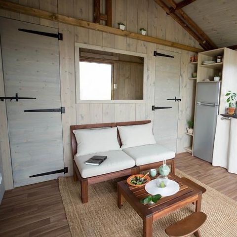 Canvas and wooden tent 5 persons - Lodge - Insolite 5* 5 pers