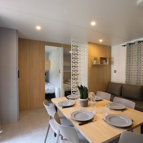 Stacaravan 7 personen - LA TRIBU- Mobil Home 4* 7 pers