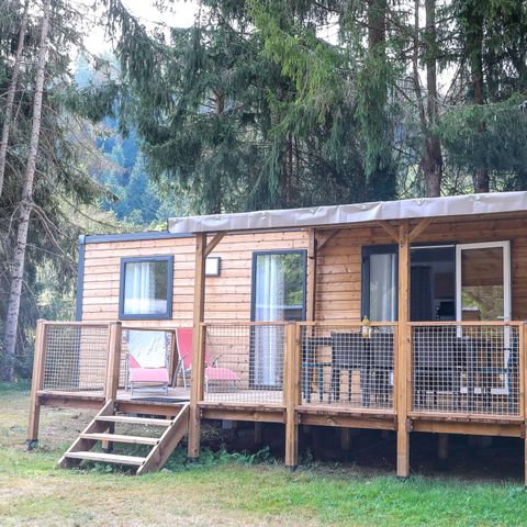 CASA MOBILE 7 persone - COTTAGE LA TRIBU Modello 2023, 7 posti letto, 3 camere, 1 bagno, 1 WC, lavastoviglie