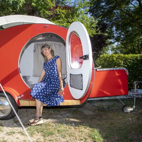 Wohnwagen 2 personen - Wohnwagen Vintage My Drop (ohne Sanitäranlagen) 2 Pers.