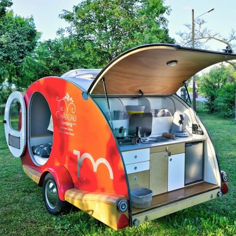 CARAVANA 2 personas - Caravana Vintage My Drop (sin sanitarios) 2 pers