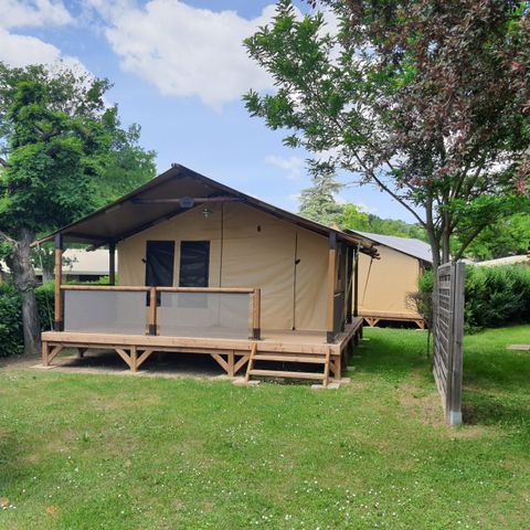 TENDA IN TELA E LEGNO 5 persone - Bali Comfort Lodge 30m² (senza servizi igienici) 1/5 pers.