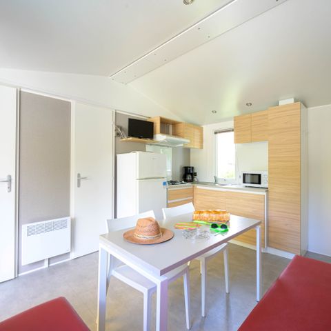 MOBILE HOME 4 people - Comfort Mobile-home 27m² 2 bedrooms + covered terrace + air conditioning + TV 4 pers