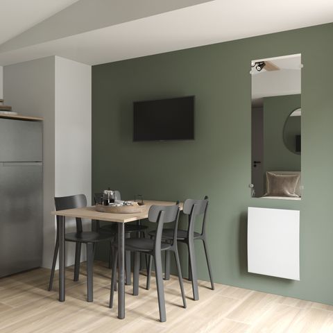 CASA MOBILE 4 persone - COTTAGE Premium 2 camere da letto 2 bagni 35 m2 +TV + Lavastoviglie + aria condizionata + plancha + terrazza XL